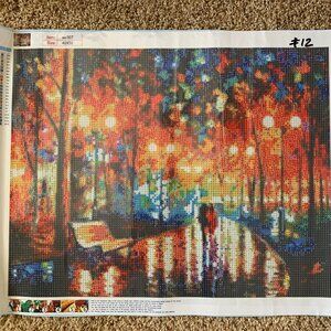 NEW Diamond Painting Titled Rain